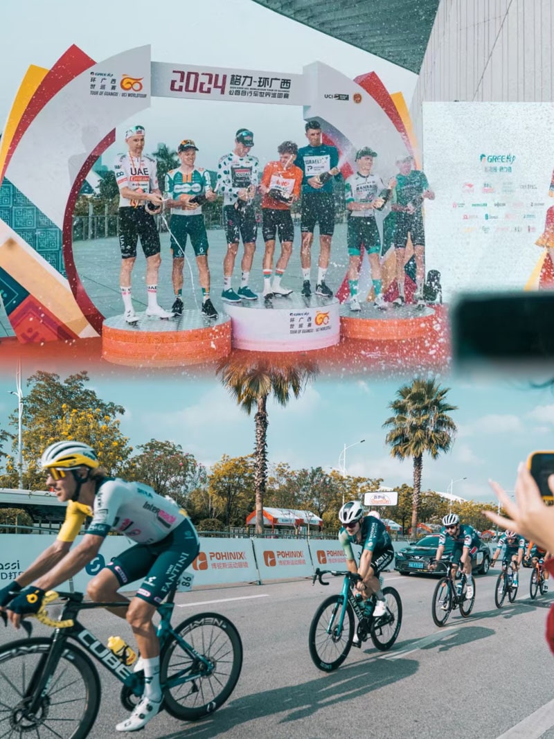Co-Brand Cycling Glasses με 2024 UCI WorldTour/Tour του Guangxi